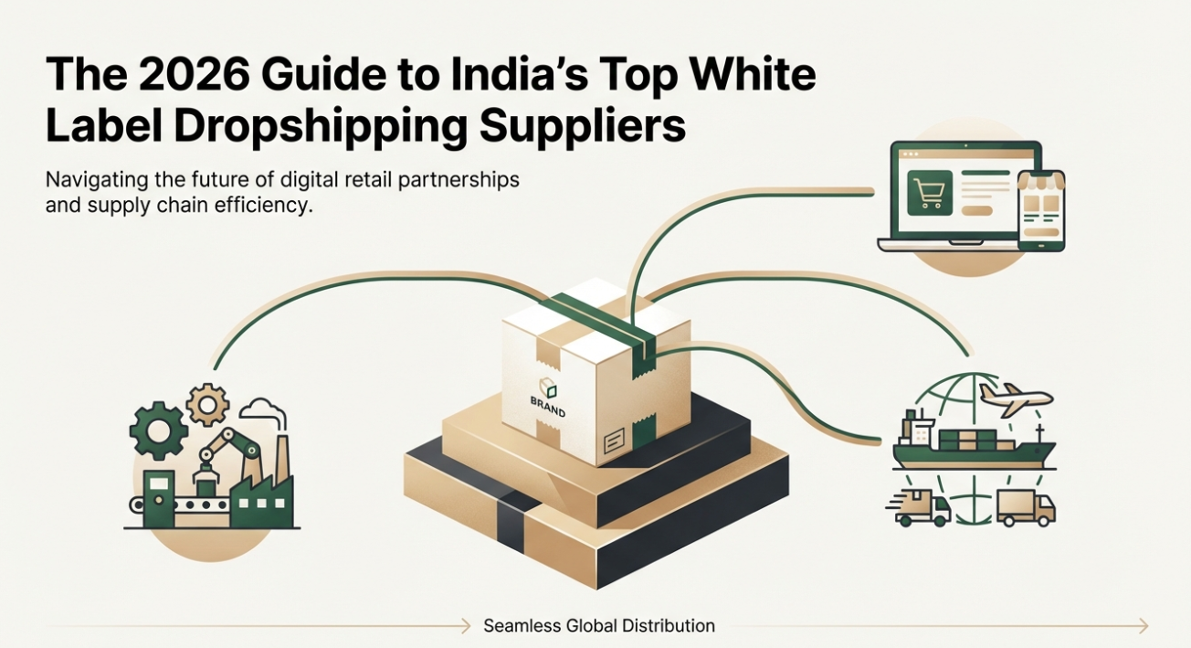Top White Label Dropshipping Suppliers in India (2026 Guide)