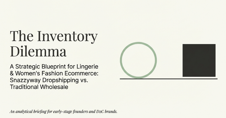 Snazzyway dropshipping vs Wholesale Suppliers: What's Better for Lingerie Ecommerce?