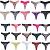 Six Assorted styles Thong&#39;s in One Pack snazzyway