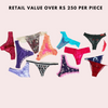 Wholesale lot of 12 imported thong panties snazzyway