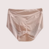 Beige High Banded Sheer Brief for Women FRENCH DAINA