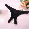 Crotchless Night Pearl Thongs G-string Sexy Lace Panties French Daina