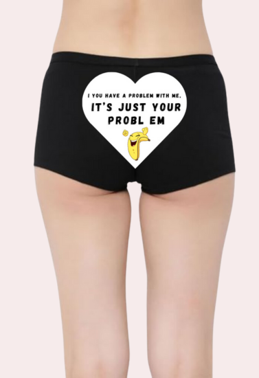 Customized Naughty Quotes Underwear snazzyway