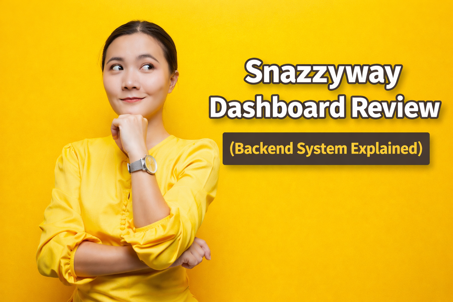 Snazzyway Dashboard Review (Backend System Explained)