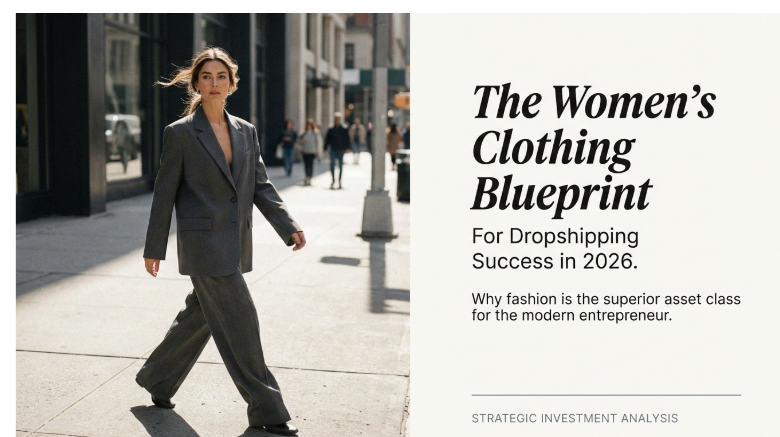 Why Women’s Clothing Is the BEST Dropshipping Niche in 2026