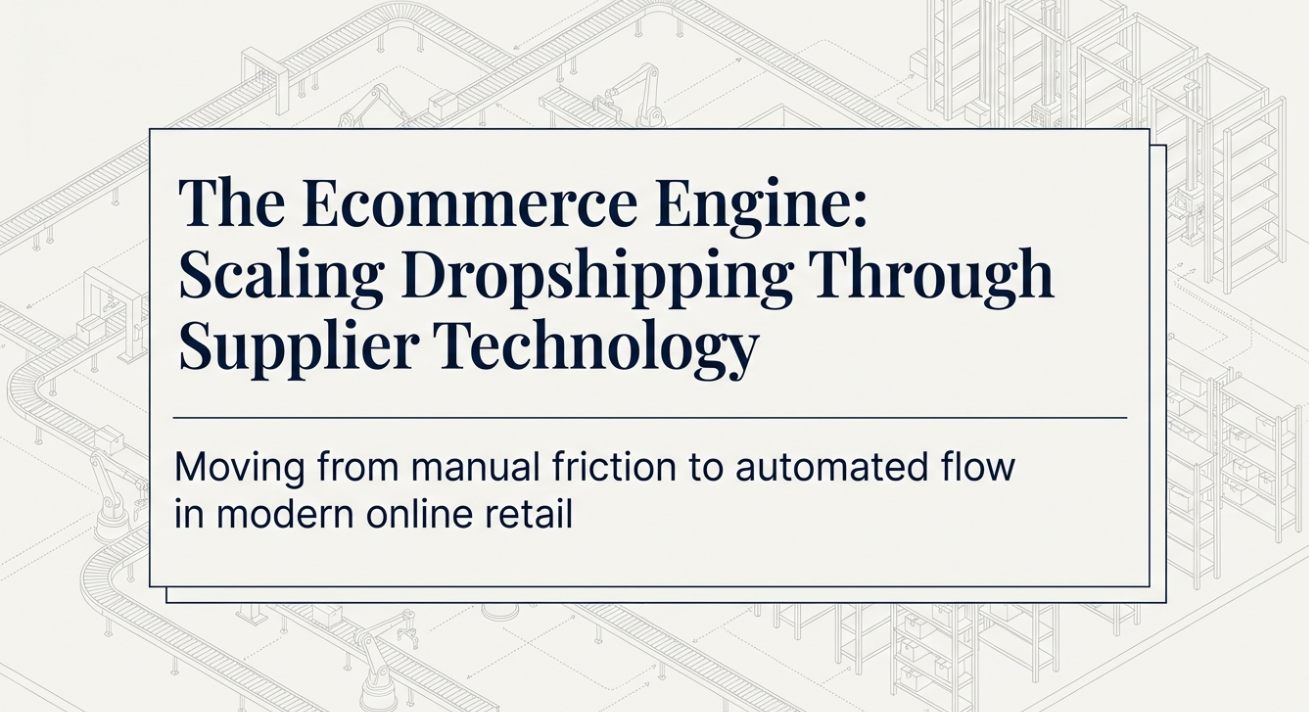 Why Supplier Technology Is Important for Modern Dropshipping Businesses