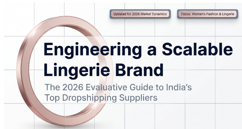 Best Lingerie Dropshipping Suppliers in India (2026 Guide)