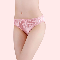 French Daina Luxury Silk Panties Cheeky Bow Gift Box Snazzyway