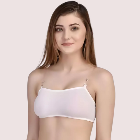 Stretchable and Wire-Free Bandeau for Everyday Comfort Snazzyway