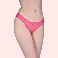 Exclusive French Daina Lace Tanga Panties Luxury Gift Box Snazzyway