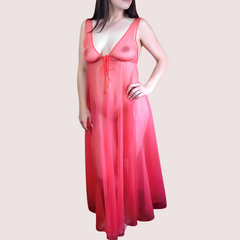 Twilight Allure See-Through Nightgown Snazzyway