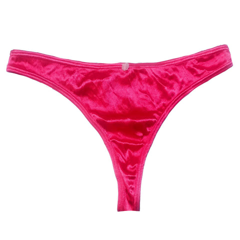 All time favorite luxurious silky Pink Women’s thong Panty Underwear snazzyway