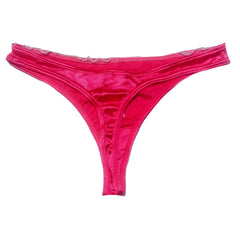 All time favorite luxurious silky Pink Women’s thong Panty Underwear snazzyway