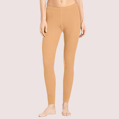 Women’s Elastic Fabric Leggings 2-Pack Set Snazzyway