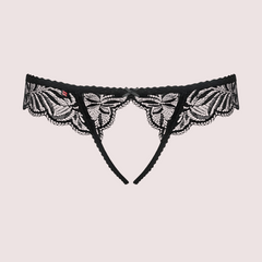 Crotchless Thong Open Fanatical Lingerie Snazzyway