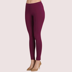 Seamless Stretch Cotton Leggings for Women Snazzyway
