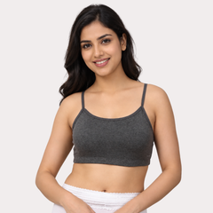 Pack of 4 Women’s Spaghetti Strap Cotton Comfort Bras Snazzyway