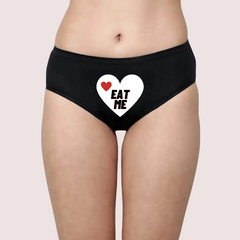 Eat Me Printed Hipster Panty Gift Pack Snazzyway