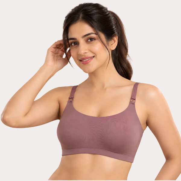Pack of 2 Women’s Seamless Full-Coverage Comfort Bras Snazzyway