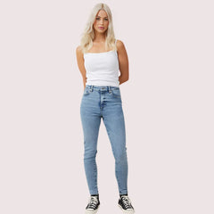 Women's Perfect Curve High Waist Skinny Jeans Snazzyway