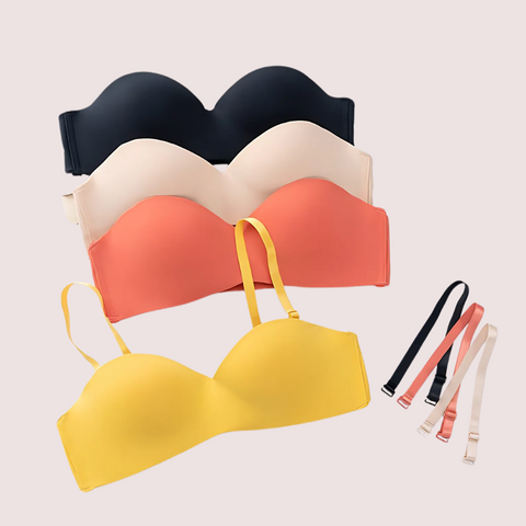 3 Pack Classic demi cup padded bras Snazzyway