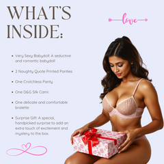 Timeless Romance Honeymoon Lingerie Gift Box Snazzyway