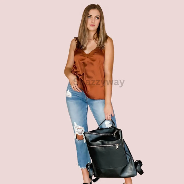 Women's Luxurious Satin Camisole Top Snazzyway