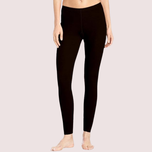 2-Pack Stretchy Ankle-Length Leggings Set Snazzyway