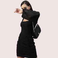 Stylish Black One-Piece Outfit for Women Snazzyway