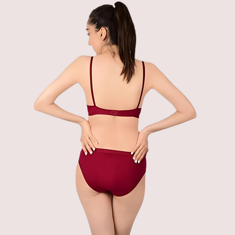 Comfortable Cotton Bra & Panty Set for Women (2 pack) Snazzyway