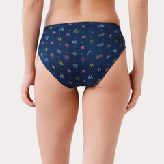 PK-18 Floral Print Everyday Comfort Briefs – Assorted Snazzyway