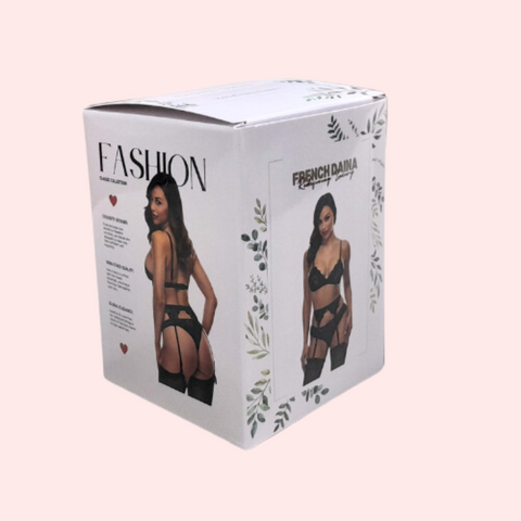 French Daina Elegant Lace Tanga Thong Luxury Gift Box Snazzyway