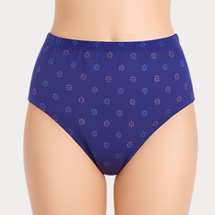 Women’s Printed High-Waist Brief Panties – Pack of 12 Snazzyway