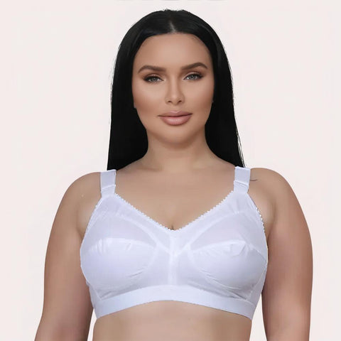 FD Plus Size Sweat-Absorbent Bra – Soft, Breathable & Summer-Ready Snazzyway
