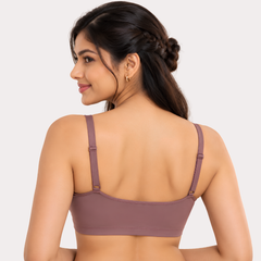 Pack of 2 Women’s Seamless Full-Coverage Comfort Bras Snazzyway