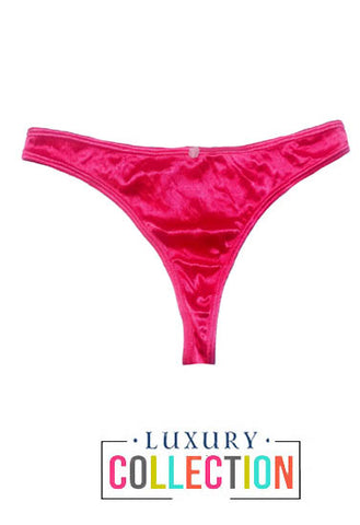 All time favorite luxurious silky Pink Women’s thong Panty Underwear snazzyway