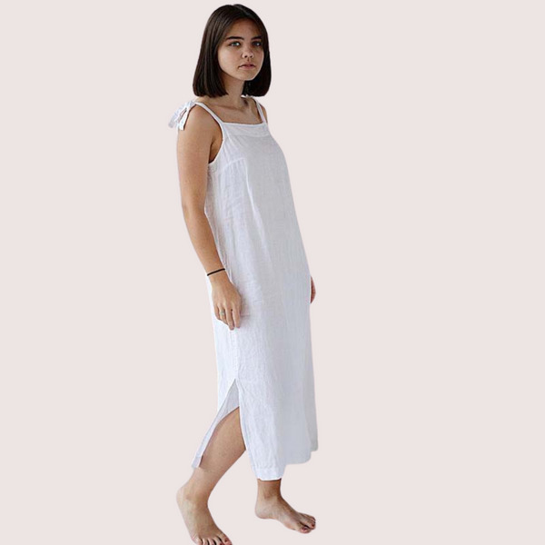 Snazzyway Douceur Pure White Organic Cotton Sleepwear