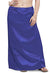 Black & Blue Satin Petticoat Combo (Free Size) snazzyway
