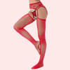 Crotchless G-Strings with Garter Belt – Sexy Set French Daina