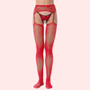 Crotchless G-Strings with Garter Belt – Sexy Set French Daina