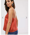 Beautiful Chic Satin Camisoles Top snazzyway