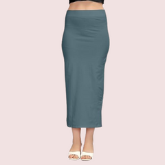 French Daina Cotton Blend Saree Shapewear Snazzyway