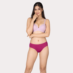 PK-6 Classic Solid Everyday Comfort Briefs – Assorted Snazzyway