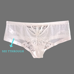 Exquisite White Luxury Bridal Panty French Daina