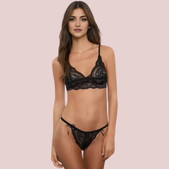 Bliss Veil Bralette & Brazilian Snazzyway
