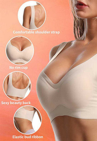 2 Pack Ultimate comfort non wire seamless bra Snazzyway