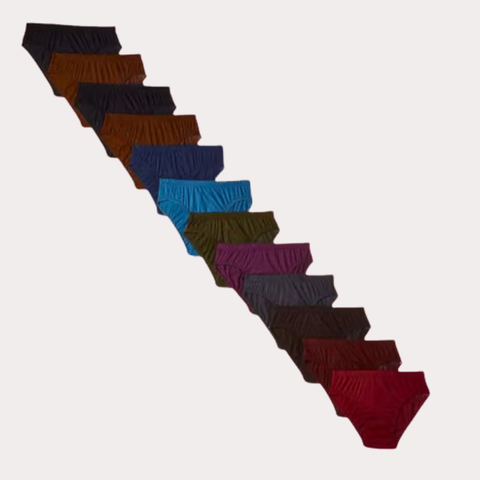 PK-18 Classic High-Coverage Everyday Briefs – Assorted Snazzyway