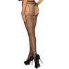 Sheer and Crotchless Fishnet Pantyhose French Daina