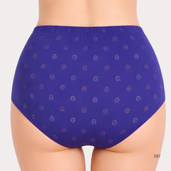 Women’s Printed High-Waist Brief Panties – Pack of 12 Snazzyway