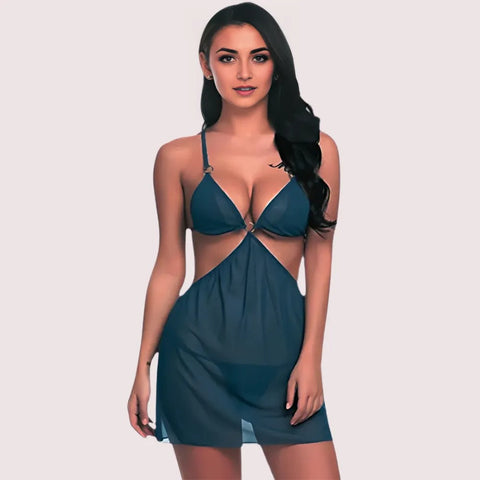 Sheer Babydoll Nightdress for Women Snazzyway